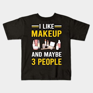 3 People Makeup Kids T-Shirt